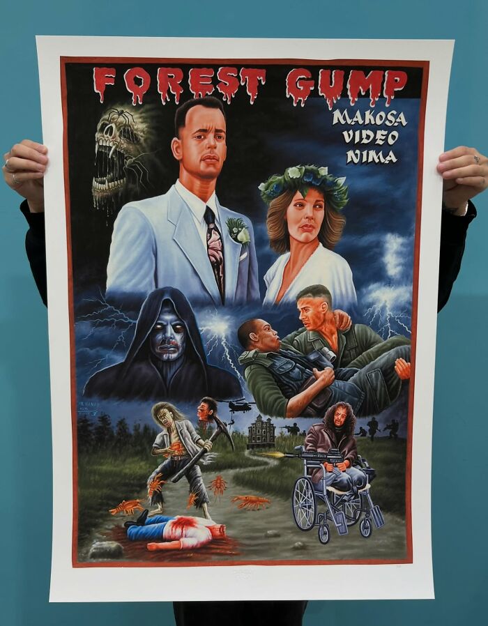 These Wild African Movie Posters Reimagine Hollywood In The Most Unexpected Way (32 New Pics)