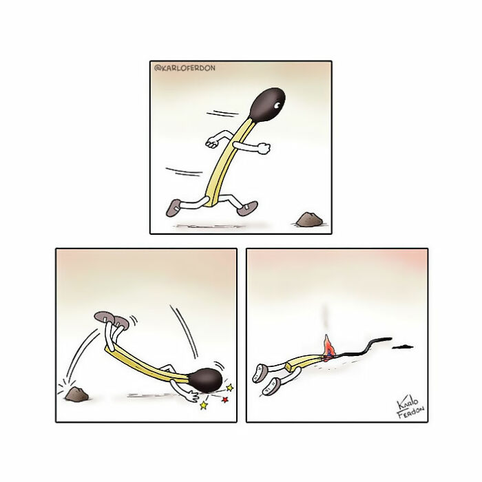 These Wordless Comics By Karlo Ferdon Prove That The Sweetest Humor Needs No Words (93 Pics)