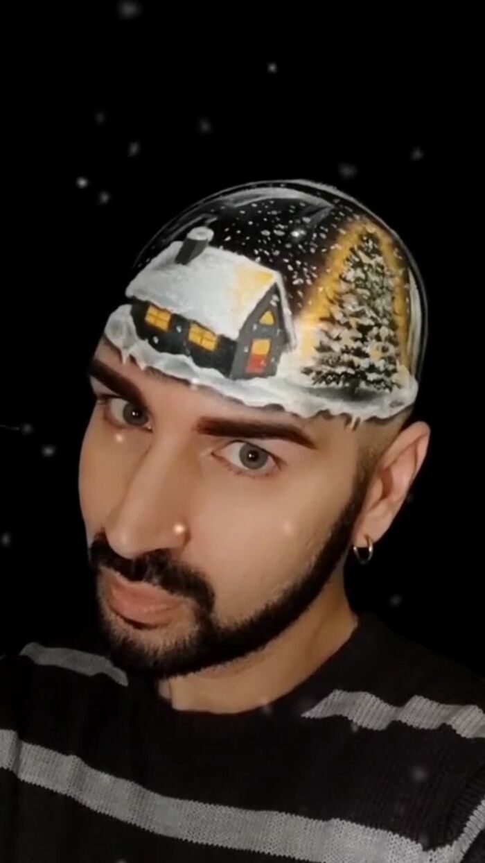 This Artist Paints 3D Illusions On His Own Body And The Results Will Seriously Mess With Your Mind (24 Pics)