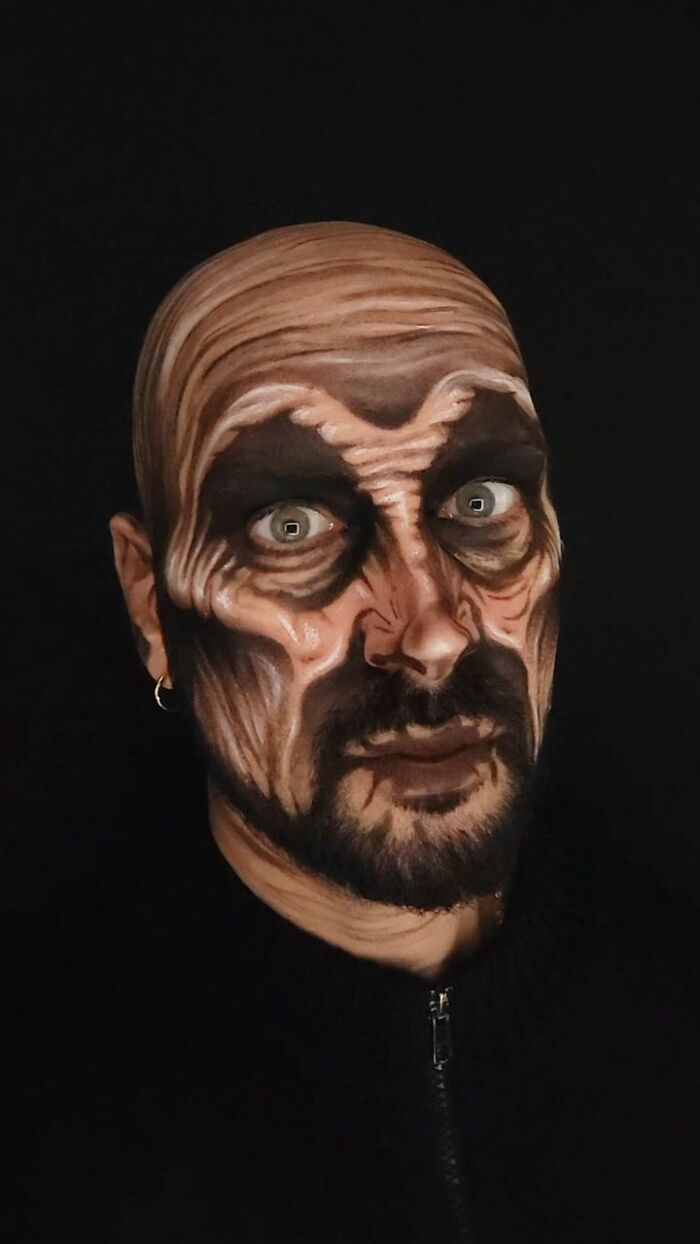 This Artist Paints 3D Illusions On His Own Body And The Results Will Seriously Mess With Your Mind (24 Pics)