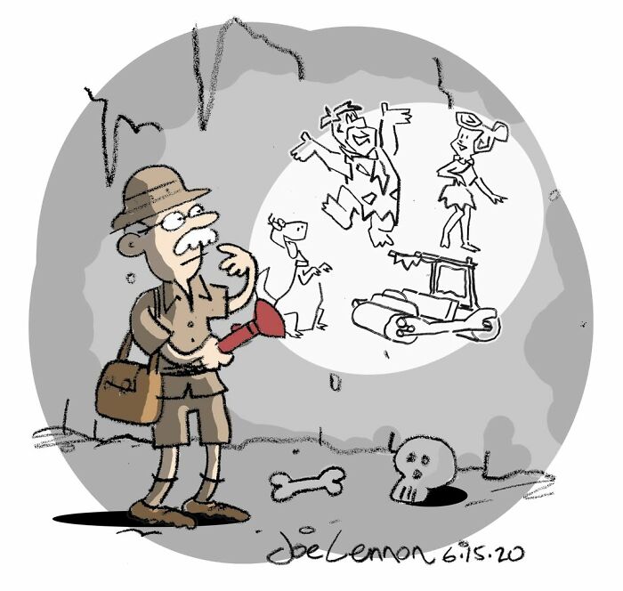 This Artist Turns Pop Culture Icons Into Clever, Unexpected One-Panel Jokes (50 New Comics)