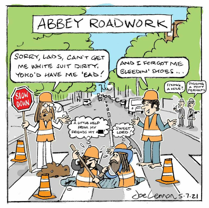 This Artist Turns Pop Culture Icons Into Clever, Unexpected One-Panel Jokes (50 New Comics)