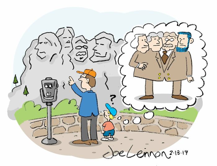 This Artist Turns Pop Culture Icons Into Clever, Unexpected One-Panel Jokes (50 New Comics)