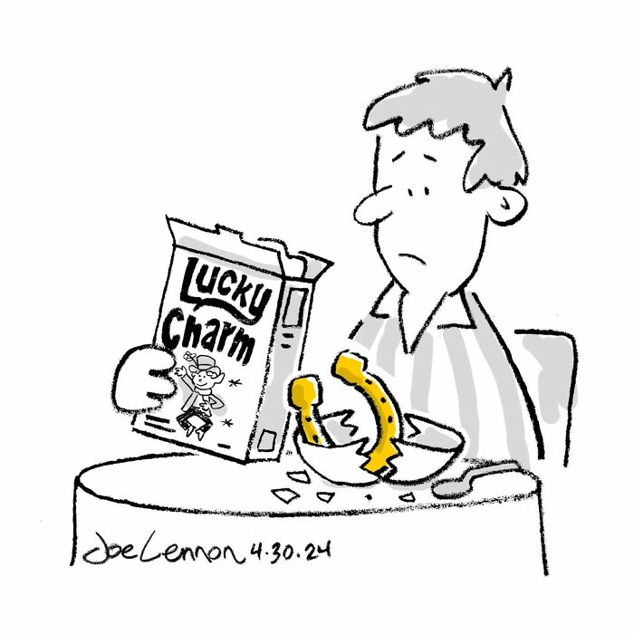 This Artist Turns Pop Culture Icons Into Clever, Unexpected One-Panel Jokes (50 New Comics)