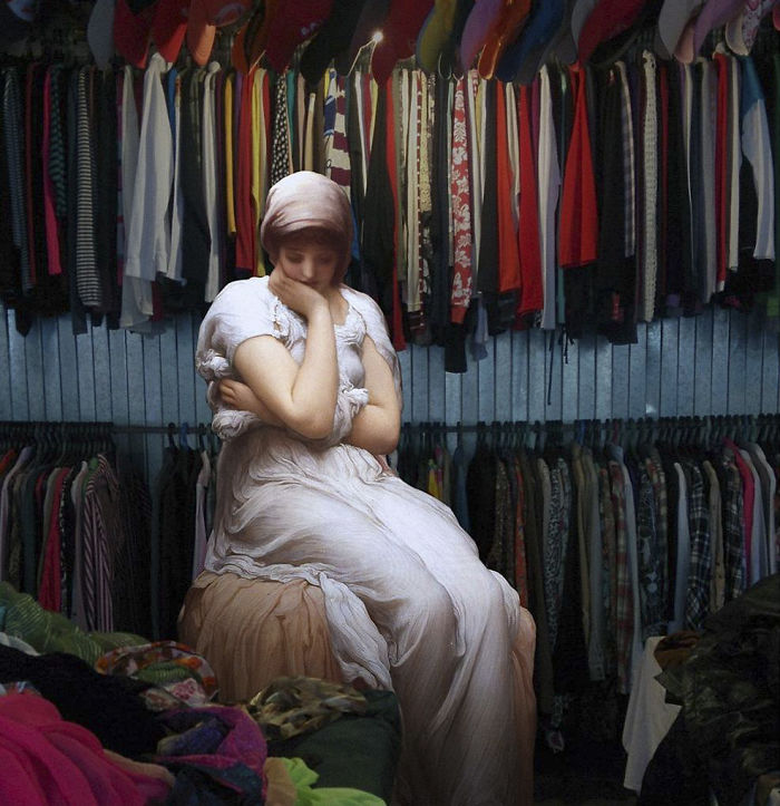 Artist Places People From Classical Paintings Into Modern Reality And They Fit Just Right