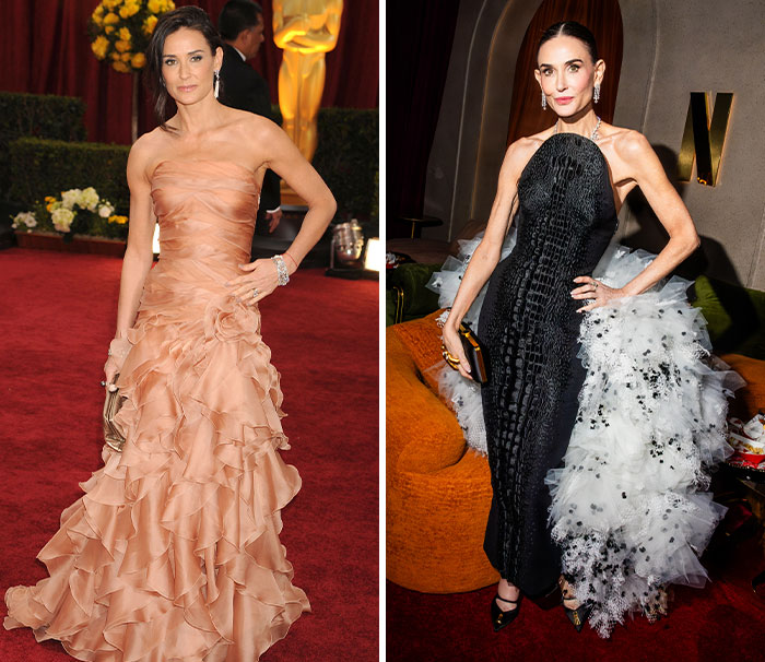 Comparison Of Demi Moore, 63, And Monica Bellucci, 61, Viral After Stars' Latest Looks Spark Buzz Comparison Of Demi Moore, 63, And Monica Bellucci, 61, Viral After Stars' Latest Looks Spark Buzz