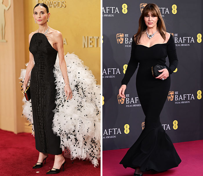Comparison Of Demi Moore, 63, And Monica Bellucci, 61, Viral After Stars' Latest Looks Spark Buzz Comparison Of Demi Moore, 63, And Monica Bellucci, 61, Viral After Stars' Latest Looks Spark Buzz