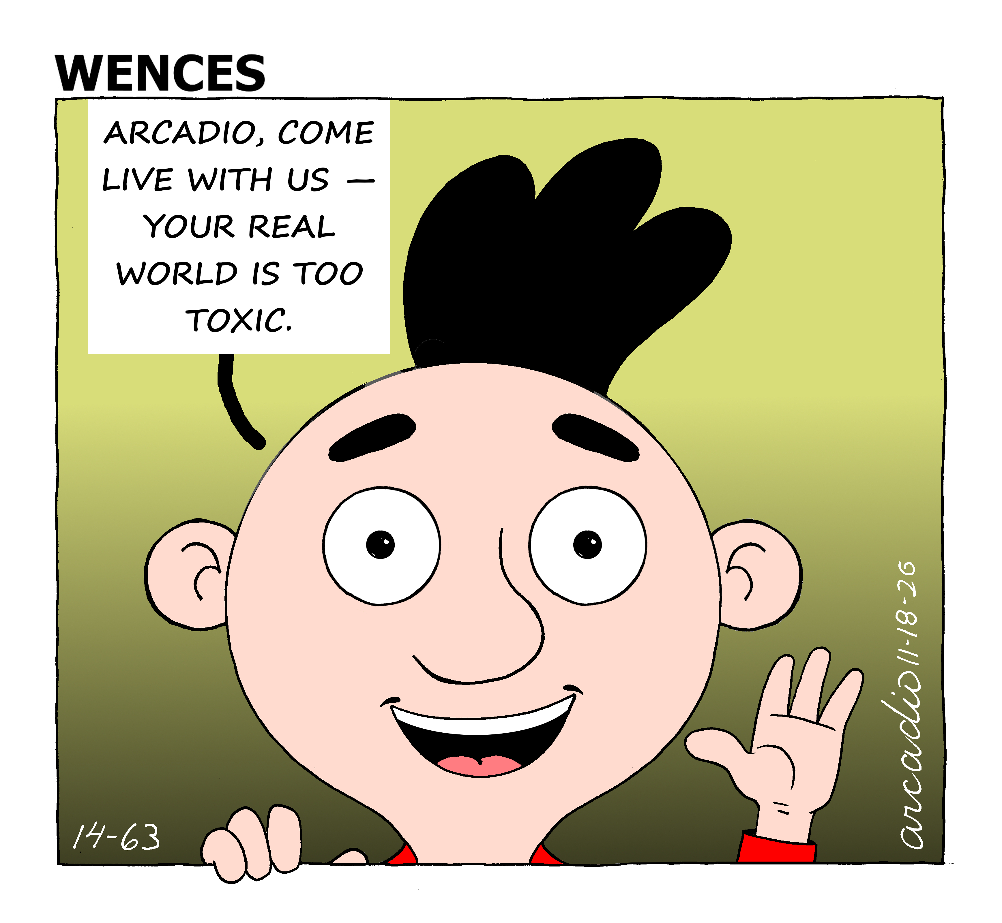 Wences Comic Strip