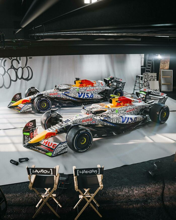 F1 Car Painted By Olaolu Slawn