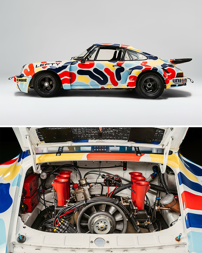 Hand-Painted 1970s Porsche 911 Rsr Recreation By Lefty Out There