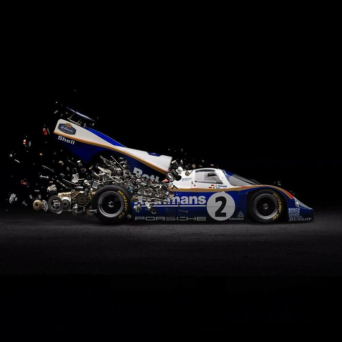 "Disintegrating Legend" By Fabian Oefner