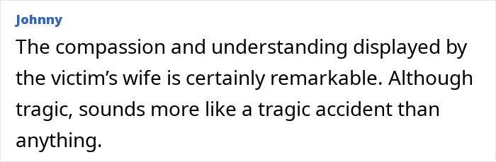 Comment on a tragic accident after students' prank on teacher, highlighting family's shocking decision and compassion shown.