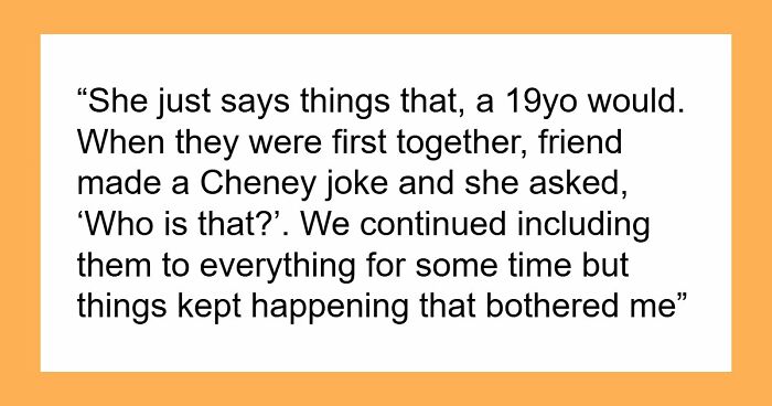 Disturbed Friends Ban 37-Year-Old Guy From Hangouts After He Starts Seeing His 19YO Girlfriend