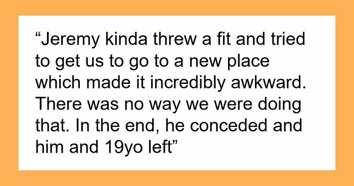 Delusional Older Boyfriend Screams Jealousy When Friends Refuse To Entertain His Teen Lover