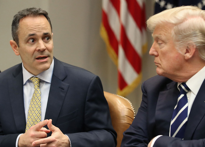 Mandado de prisão emitido para ex-governador de Kentucky