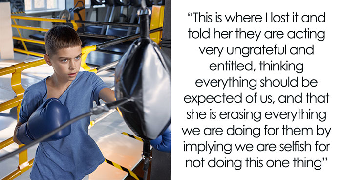 Outraged Sister Demands An Eight-Hour Road Trip For Kid’s Boxing Match, Sparks A Family Feud