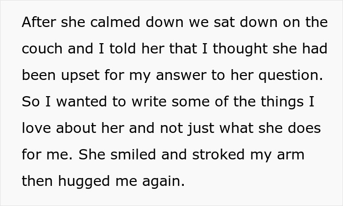 Man Praises Wife For Accepting Him When He Cries, Learns That She Loses Romantic Feelings Each Time Man Praises Wife For Accepting Him When He Cries, Learns That She Loses Romantic Feelings Each Time