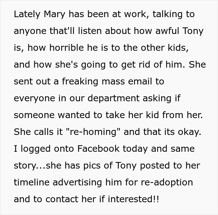 Mulher conta como seu oitavo filho adotivo está se comportando horrivelmente e tenta denunciá-lo no Facebook. Mulher conta como seu oitavo filho adotivo está se comportando horrivelmente e tenta denunciá-lo no Facebook.