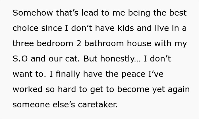 Lady Finally Builds A Happy Life For Herself, Then Family Demands She Take In Her Schizophrenic Sister