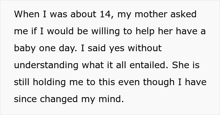 Mom Holds Daughter To A Disturbing &ldquo;Promise&rdquo; She Made At 14 Before She Knew What It Really Meant