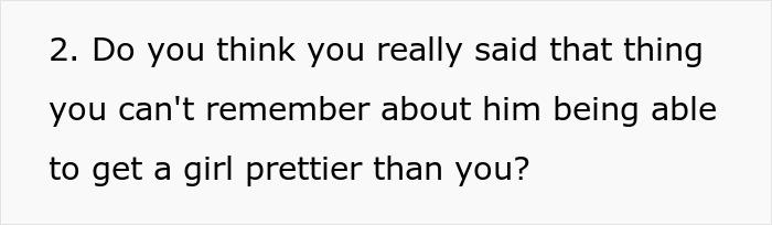 Text asking if someone really said their husband could get a girl prettier than his wife, reflecting on being crushed by comparison. Text asking if someone really said their husband could get a girl prettier than his wife, reflecting on being crushed by comparison.