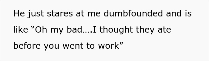 Mom stressed after long shift finds baby screaming, son panicking, and husband asleep in chaotic home scene.