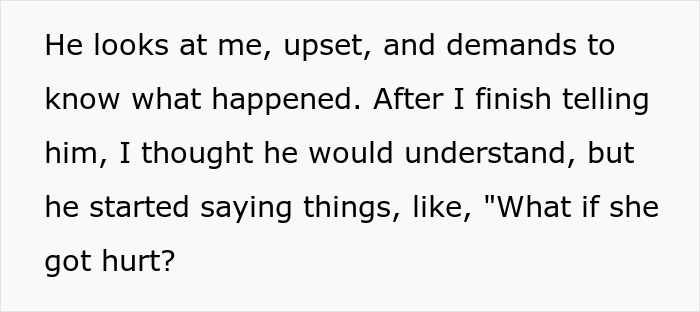 Wife and twin girls running along fence being chased by a dog in an outdoor yard on a sunny day