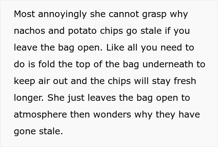 Fed-Up Partner Cuts Off Snack Supply As GF Keeps Wasting It, She&rsquo;s Mad She Doesn&rsquo;t Have Fresh Chips