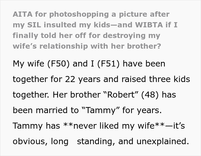 SIL Calls Kids "Misfits" At Family Photo Shoot, Mom's Hilarious Clapback Triggers A 10-Year Family Feud