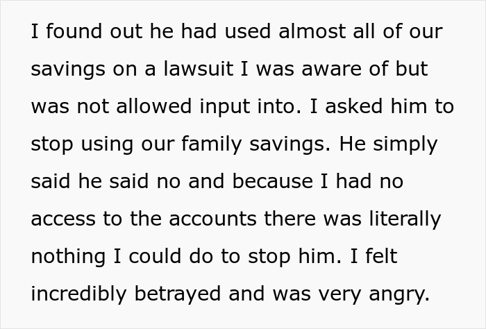 &ldquo;I Am Beyond Devastated&rdquo;: SAHM Finds Out Husband Is Keeping Money From Her, Then Gets Asked For Divorce