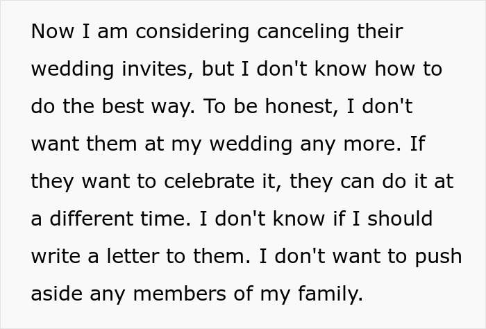 Bride horrified after uncovering why dad cut off his family, now regrets inviting them to the wedding celebration.