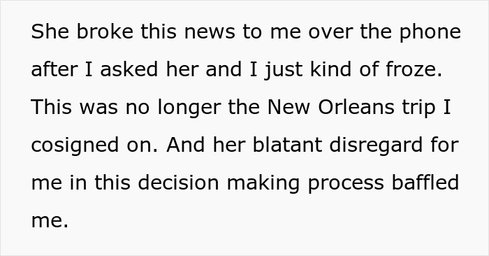 Text excerpt reflecting bride’s obsession with control causing tension and loss of two close friendships before wedding.