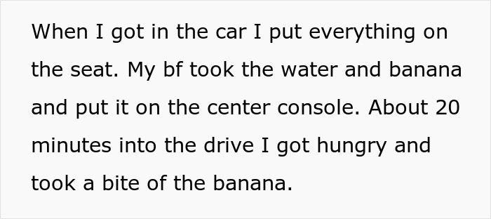 Guy Steals GF's Banana And Rages When She Says It's Hers, She's Horrified By The Turn Of Events