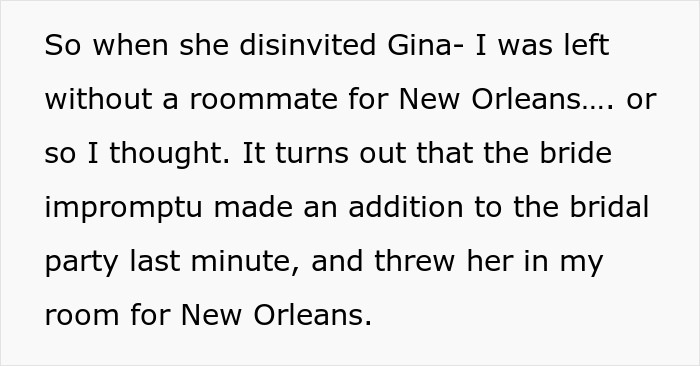 Text excerpt describing a bride’s obsession with control affecting her friendships before the wedding.