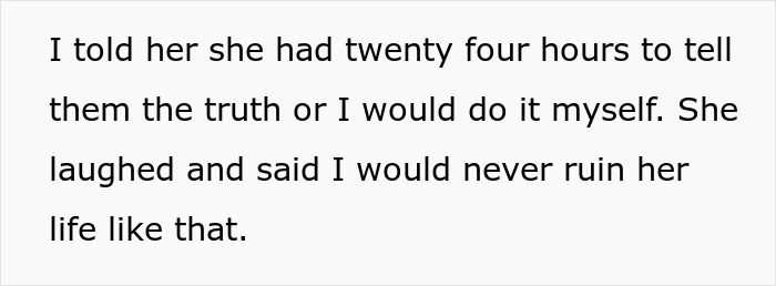 Text excerpt about confronting someone with an ultimatum related to emailing roommates and a boss who stole a portfolio.