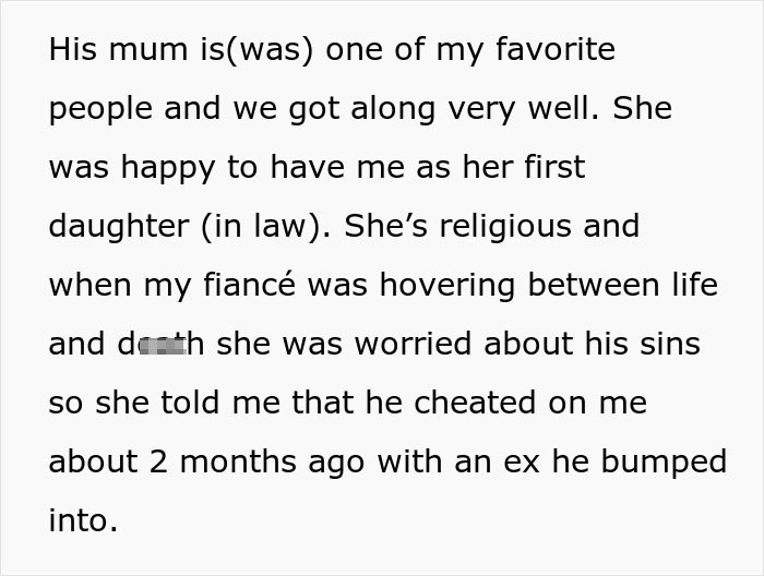 MIL desiste e conta à mulher o segredo de seu noivo enquanto ele está no hospital: "Preocupado com seus pecados" MIL desiste e conta à mulher o segredo de seu noivo enquanto ele está no hospital: "Preocupado com seus pecados"
