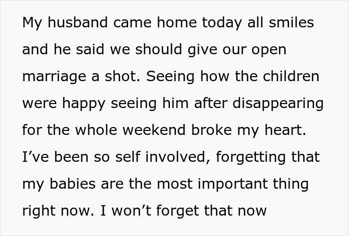 Husband Demands Open Marriage &ldquo;Or He Would Go Crazy&rdquo;, Regrets It The Moment His Wife Starts Enjoying It