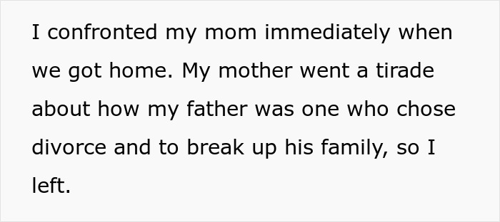 Text excerpt about bride horrified after uncovering why dad cut off his family, regretting inviting them to the wedding.