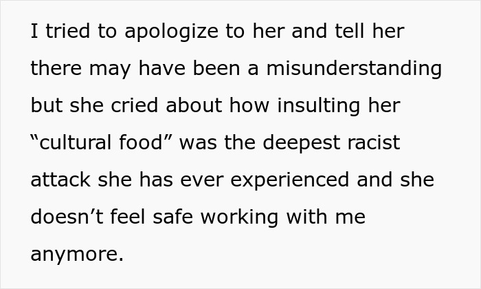 Lady Reports Coworker For Complaining About "Cultural" Food, Says Her &ldquo;Nausea&rdquo; Is &ldquo;Repressed Racism&rdquo;