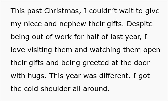 Man feeling sad about niblings being brainwashed to hate him and deciding to cut contact with family.