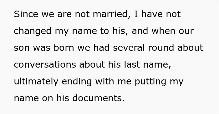 Woman refuses to change last name after 9 years, gives baby her last name, shocking new dad with decision.