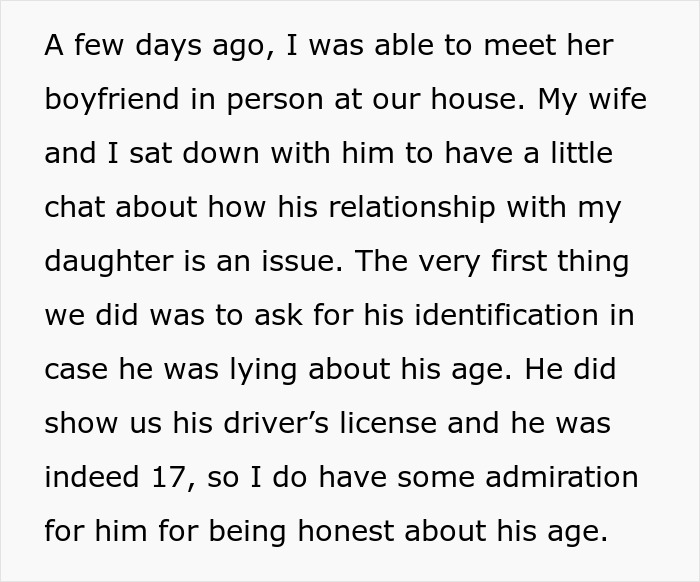 Dad Finds Out His 13YO Is Dating A 17YO, Gives Her BF A Chilling Lesson About The Law