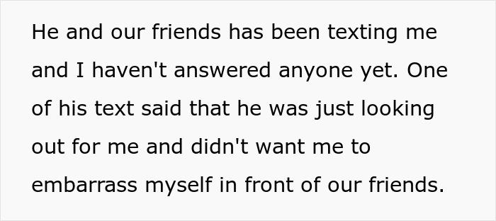 Lady Aghast After "Perfect" BF Displays His Red Flags By Mocking Her Gift In Front Of Their Friends