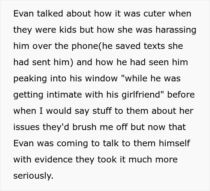 Text excerpt describing Guy&rsquo;s sister confronting him about his secret boyfriend and her demand to date him instead.