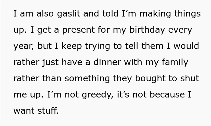 Woman Realizes She&rsquo;s The Only Sibling Skipped For B-Day Traditions, Family Calls Her Dramatic