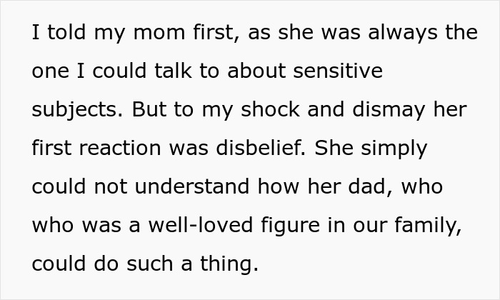 Text excerpt describing a man being self-absorbed by using his grandson&rsquo;s funeral as a stage for personal drama.