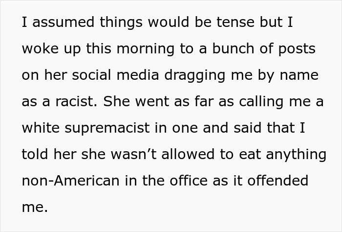 Lady Reports Coworker For Complaining About "Cultural" Food, Says Her &ldquo;Nausea&rdquo; Is &ldquo;Repressed Racism&rdquo;