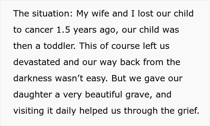 Man struggling with grief as secret enemy vandalizes his daughter's grave and leaves hateful letters nearby.