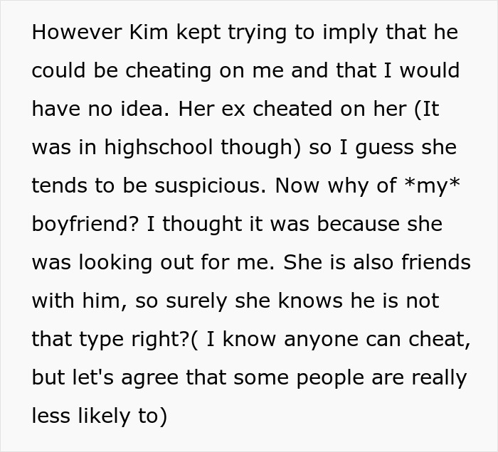 Woman Confused Why Friend Claims She Slept With Her BF When She Didn&rsquo;t