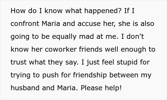 Alt text: Wife discovers hubby without shirt and bestie naked after hearing moaning, sensing something happened between them.